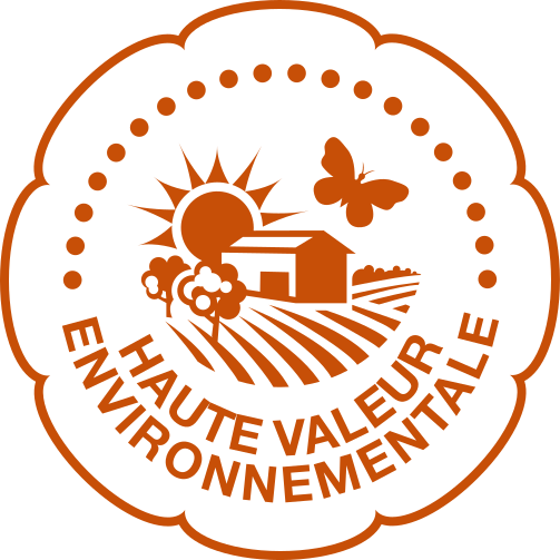 Logo Haute Valeur Environnementale - HVE - Vins Bios - Chateau La Caderie - Bordeaux