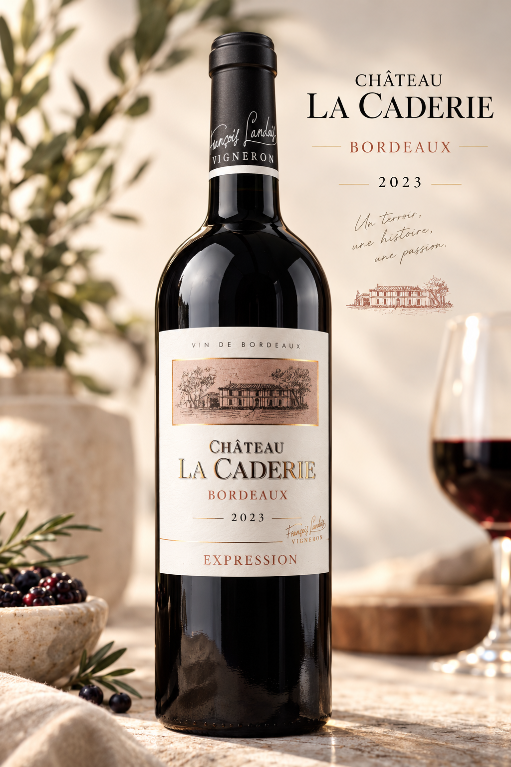 Bordeaux rouge Bio
